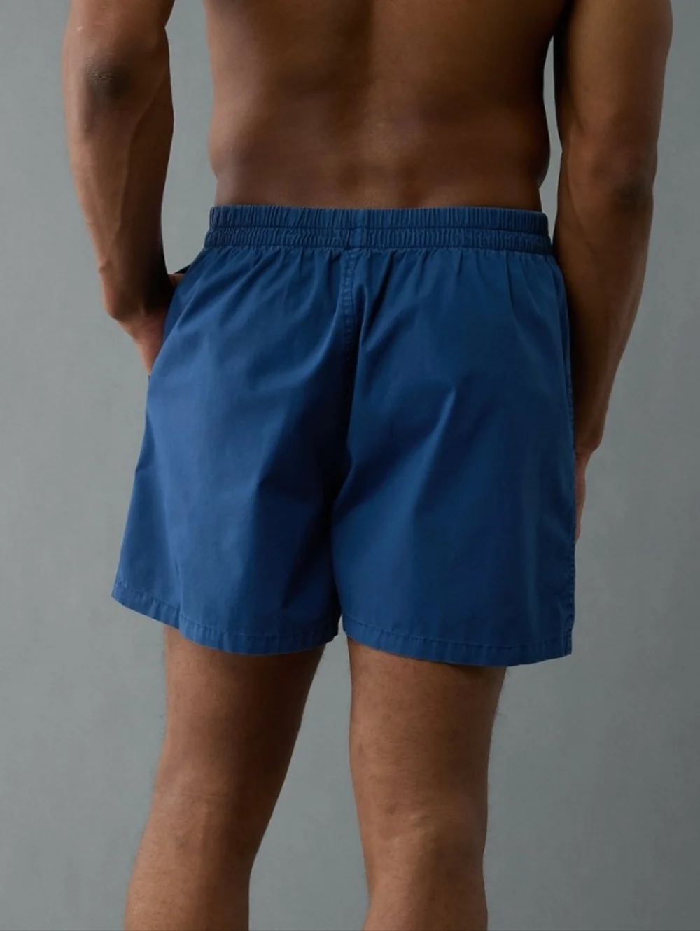 American Eagle Outfitters Men's Poplin Classic Pocket Boxer Short Size Large